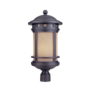 Sedona - Three Light Outdoor Post Lantern - 54922