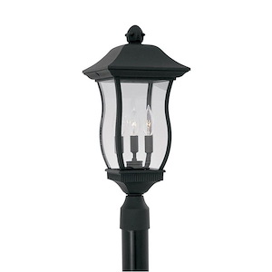 Chelsea - Three Light Outdoor Post Lantern - 13889