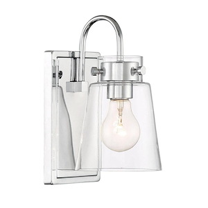 Inwood - 1 Light Wall Sconce-9.75 Inches Tall and 5 Inches Wide