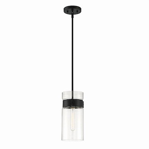 Midnight La - 1 Light Pendant-13 Inches Tall And 6 Inches Wide - 1211683