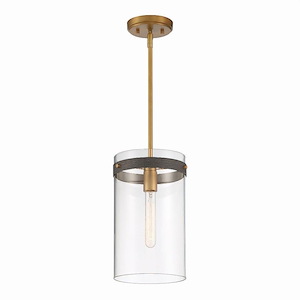 Reflecta - 1 Light Pendant-13.5 Inches Tall and 8.75 Inches Wide