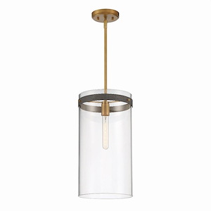 Reflecta - 1 Light Pendant-18.5 Inches Tall and 11 Inches Wide