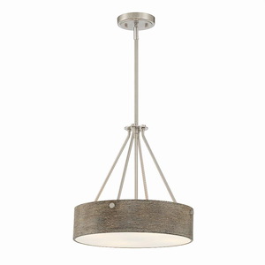 Erba - 3 Light Pendant-15.25 Inches Tall and 16 Inches Wide