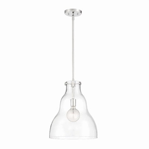 Lakeview - 1 Light Pendant-16.5 Inches Tall And 14 Inches Wide