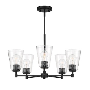 Ingo - 5 Light Chandelier In Modern Style-14.75 Inches Tall and 24 Inches Wide - 1160827