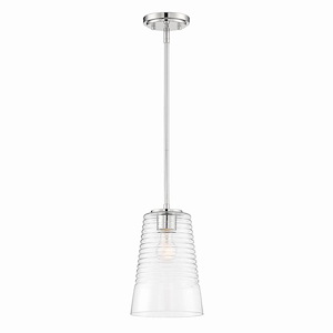 Ingo - 1 Light Pendant-12.25 Inches Tall And 8 Inches Wide - 1212039