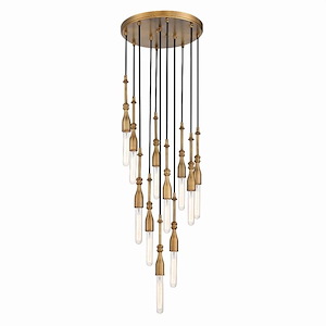 Louise - 11 Light Chandelier-10.5 Inches Tall And 15 Inches Wide - 1212073