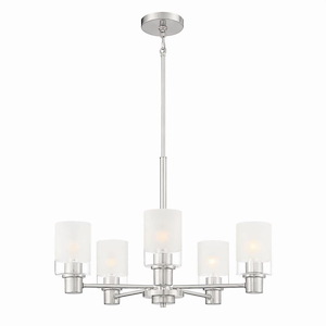 Cedar Lane - 5 Light Chandelier-17.75 Inches Tall and 25 Inches Wide