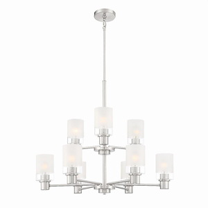 Cedar Lane - 9 Light Chandelier-26.25 Inches Tall and 30 Inches Wide
