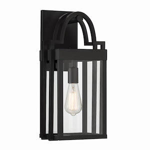 Monroe - 1 Light Wall Lantern-18.5 Inches Tall And 8.5 Inches Wide