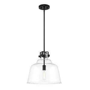 Porter - 1 Light Pendant In Transitional Style-14.75 Inches Tall and 15 Inches Wide - 1159668