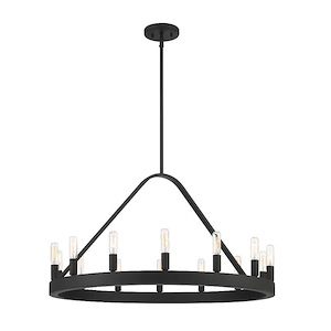 Carousel - 14 Light Chandelier In Modern Style-17.5 Inches Tall and 30.25 Inches Wide - 1155998