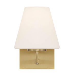 Palmyra - 1 Light Wall Sconce In Mid-Century Modern Style-8.75 Inches Tall and 6.5 Inches Wide