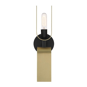 U Turn - 2 Light Wall Sconce In Glam Style-18 Inches Tall and 5.25 Inches Wide - 1159184