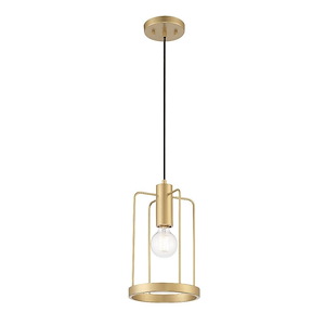 Tafo - 1 Light Pendant In Modern Style-14 Inches Tall and 8 Inches Wide