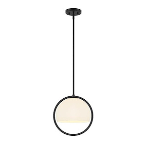 Eterna - 1 Light Pendant In Retro Style-12.5 Inches Tall and 12 Inches Wide - 1160354