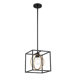 Kew Gardens - 1 Light Pendant In Modern Style-10 Inches Tall and 10 Inches Wide - 1158138