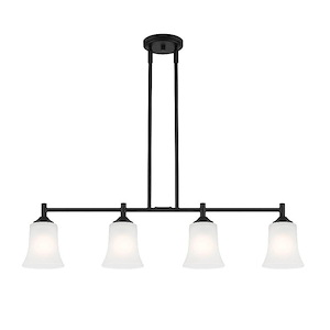 Bronson - 4 Light Island In Transitional Style-9 Inches Tall and 34 Inches Wide - 1158791