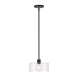 Vibrato - 1 Light Pendant-6.75 Inch Tall and 9.75 Inch Wide - 1376176