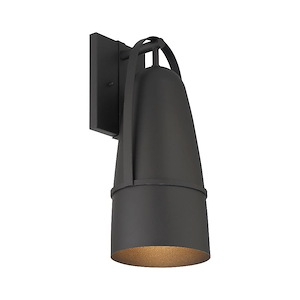 Rue - 1 Light Outdoor Wall Lantern-18 Inch Tall and 7.5 Inch Wide - 1376219