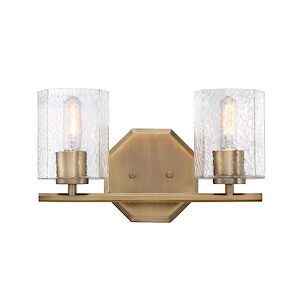 Haven - 2 Light Bath Vanity-9.5 Inch Tall and 16 Inch Wide - 1376238