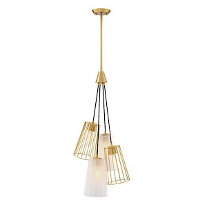 Liana - 4 Light Chandelier -31.75 Inch Tall and 14.5 Inch Wide - 1376279