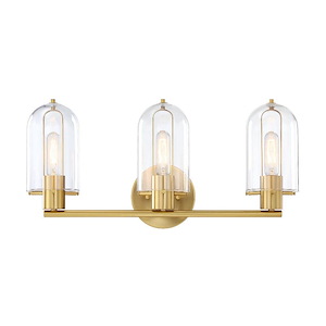Skylar - 3 Light Bath Vanity-11.5 Inch Tall and 24.5 Inch Wide - 1376289