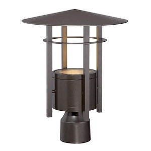 Englewood - 12 Inch 7.8W 1 Led Outdoor Post Lantern - 480282