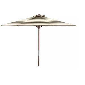 Classic Wood - 9 Foot Round Market Umbrella