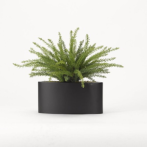 Heather Fern - Oval Planter-21 Inches Tall and 12 Inches Wide