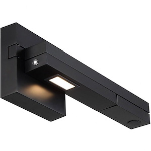 Flip - 8.5W 1 LED Right Swing Arm Wall Mount In Contemporary Style-4.5 Inches Tall and 22 Inches Wide