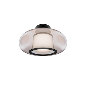 Doma - 15W 1 4CCT LED Flush Mount-8.13 Inch Tall and 13.5 Inch Wide - 1374068