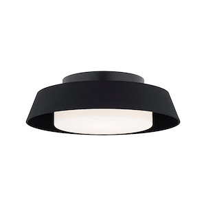 Chapeau - 24W 1 LED Flush Mount-4.88 Inches Tall and 16 Inches Wide
