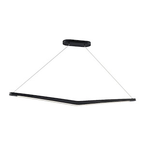 Alleron - 37W 1 LED Linear Pendant-4.5 Inches Tall and 2.05 Inches Wide