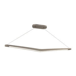 Alleron - 37W 1 LED Linear Pendant-4.5 Inches Tall and 2.05 Inches Wide