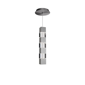 Super Star - 21W 1 4CCT LED Mini Pendant-13.75 Inch Tall and 2 Inch Wide - 1374051