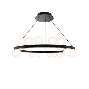 Carousel - 42W 21 4CCT LED Chandelier-6.75 Inch Tall and 28 Inch Wide