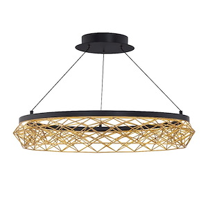 Lacey - 54W 1 LED Pendant-4.5 Inches Tall and 27.13 Inches Wide