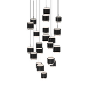 Banded - 184W 21 4CCT LED Pendant-5 Inch Tall and 26 Inch Wide