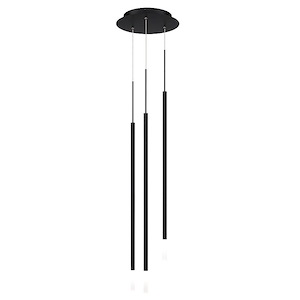 Viggo - 15W 3 LED 4-CCT Pendant-32 Inches Tall and 12 Inches Wide - 1332706