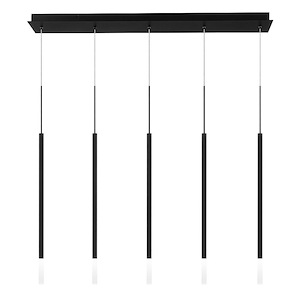 Viggo - 20W 5 LED 4-CCT Pendant-24 Inches Tall and 5.5 Inches Wide