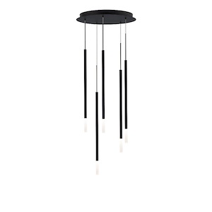 Viggo - 20W 5 LED 4-CCT Pendant-32 Inches Tall and 5.5 Inches Wide - 1332729