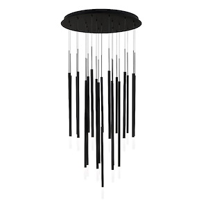 Viggo - 75W 21 LED 4-CCT Pendant-32 Inches Tall and 26 Inches Wide