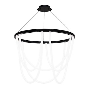 Margarite - 40W 6 LED Chandelier-29.19 Inches Tall and 36 Inches Wide