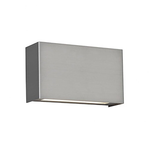 Blok - 29W 2 LED Wall Sconce In Contemporary Style-7 Inches Tall and 3.75 Inches Wide