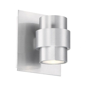 Barrel - 6.25 Inch 6.5W 1 LED Outdoor Wall Mount - 845566
