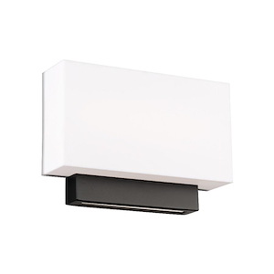 Maven - 23W 1 LED Wall Sconce-9.75 Inches Tall and 3.75 Inches Wide