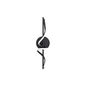 Corkscrew - 20W 1 4CCT LED Bath Vanity-5.5 Inch Tall and 6.63 Inch Wide