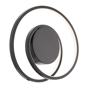 Marques - 28W 1 LED Wall Sconce-12.63 Inches Tall and 2.13 Inches Wide