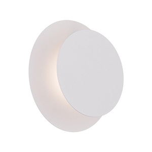 Moonglow - 8W 1 LED Wall Sconce-7.13 Inches Tall and 2.88 Inches Wide
